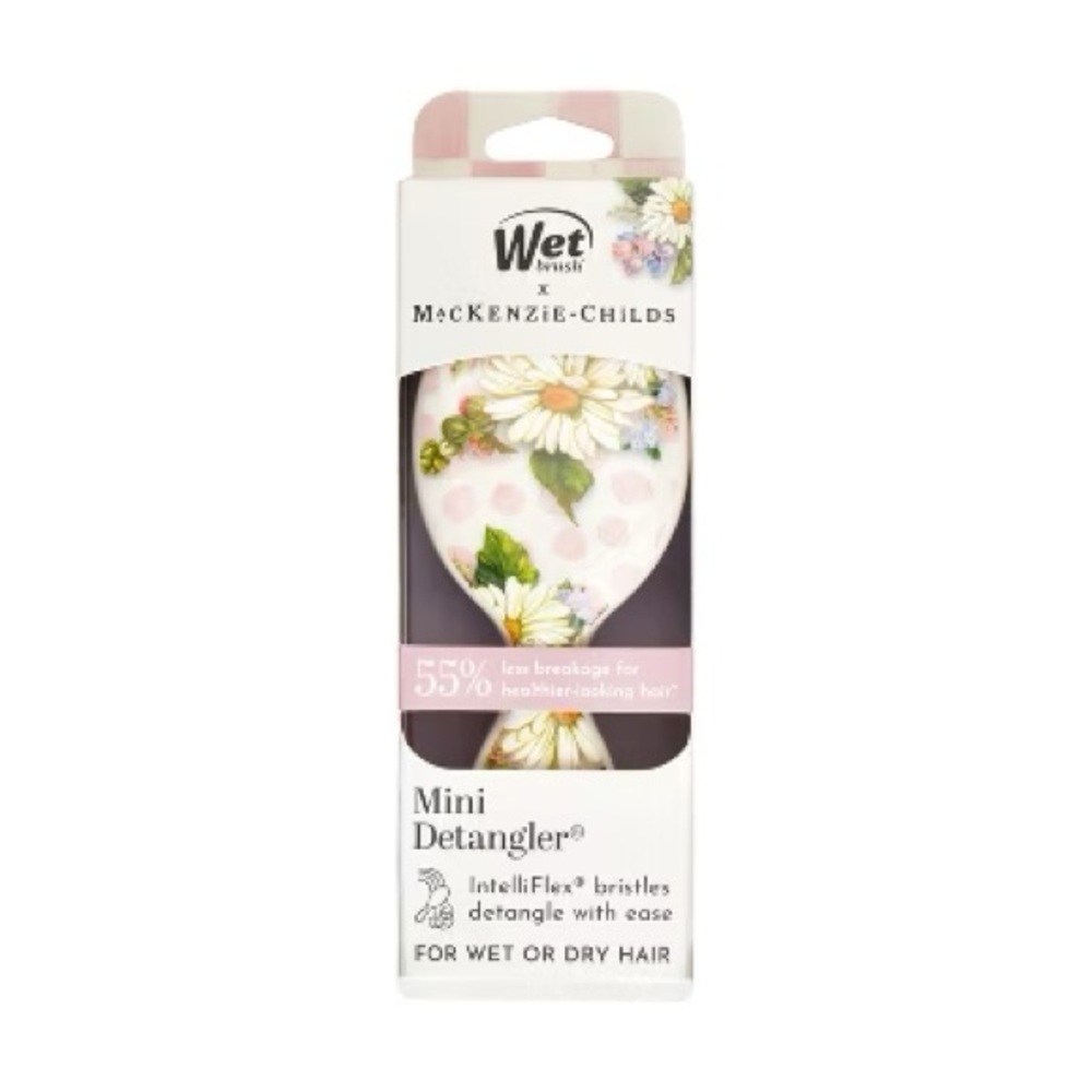MacKenzie-Childs Mini Detangler - Pink Floral